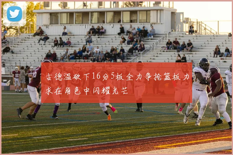 古德温砍下16分5板全力争抢篮板力求在角色中闪耀光芒
