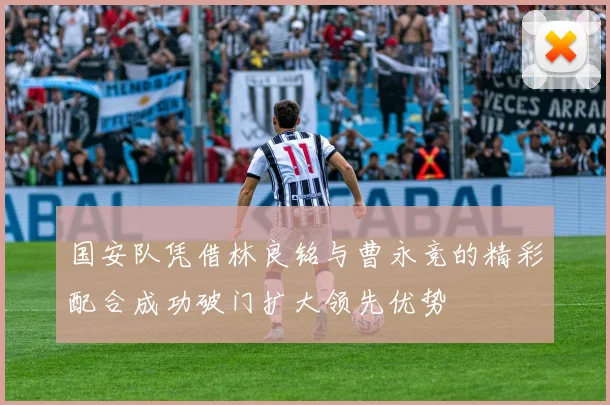 国安队凭借林良铭与曹永竞的精彩配合成功破门扩大领先优势